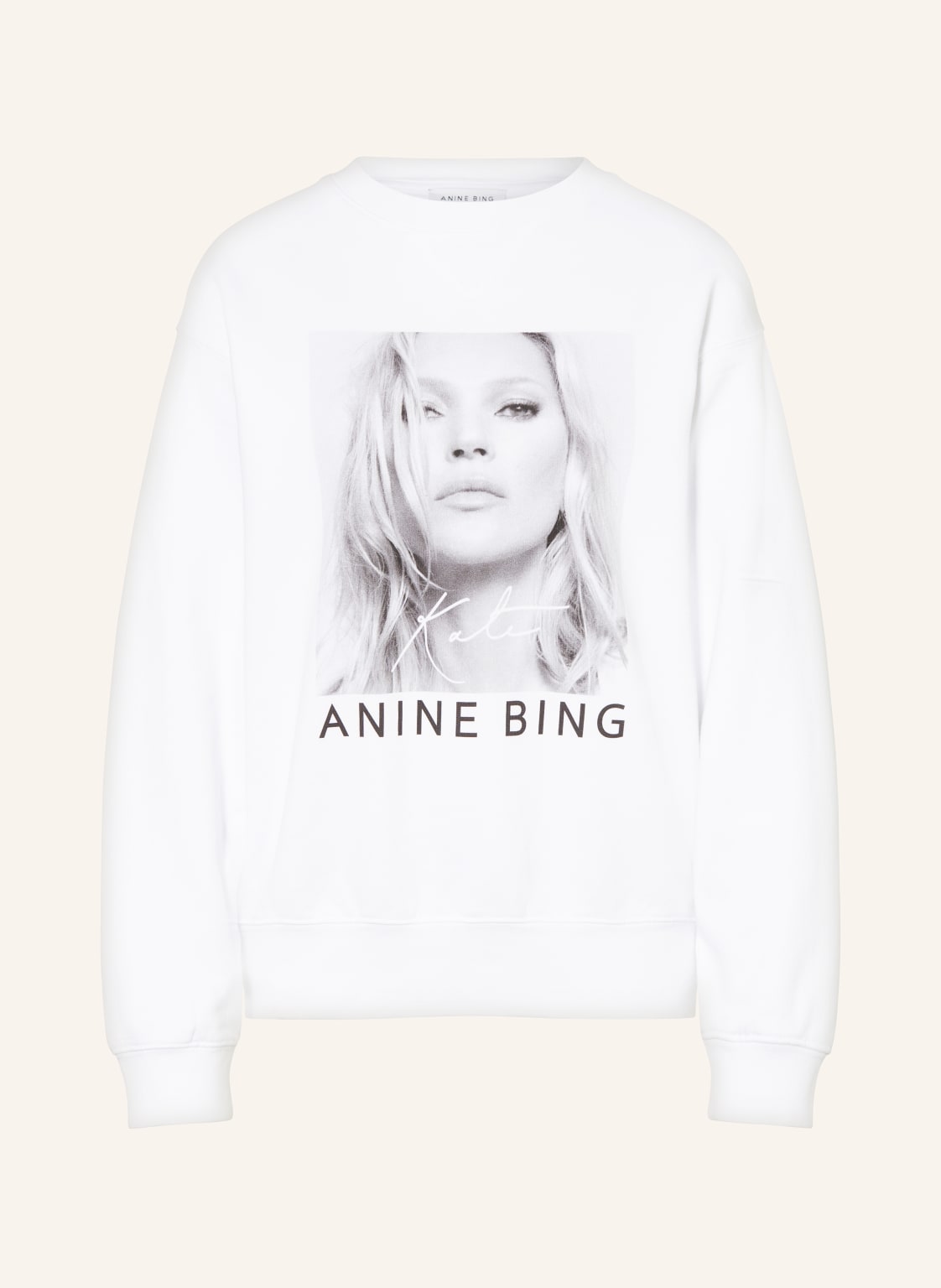 Anine Bing Sweatshirt Ramona weiss Anine Bing Sweatshirt Ramona weiss von ANINE BING