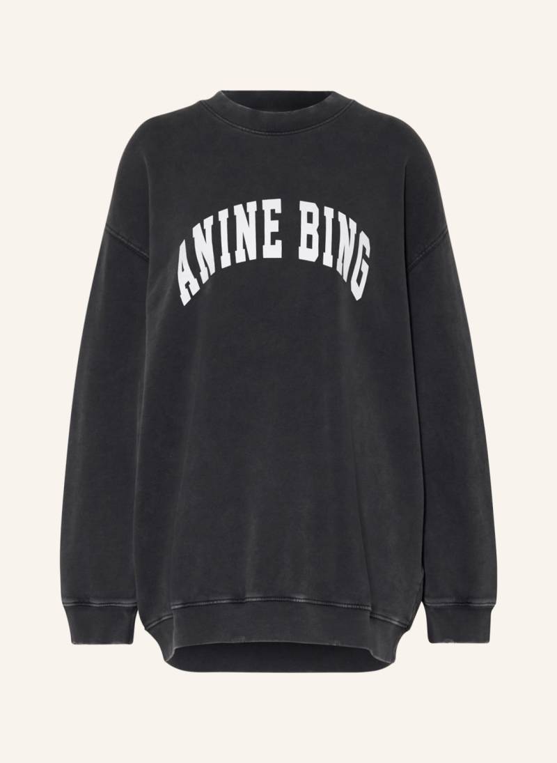 Anine Bing Sweatshirt Tyler schwarz von ANINE BING