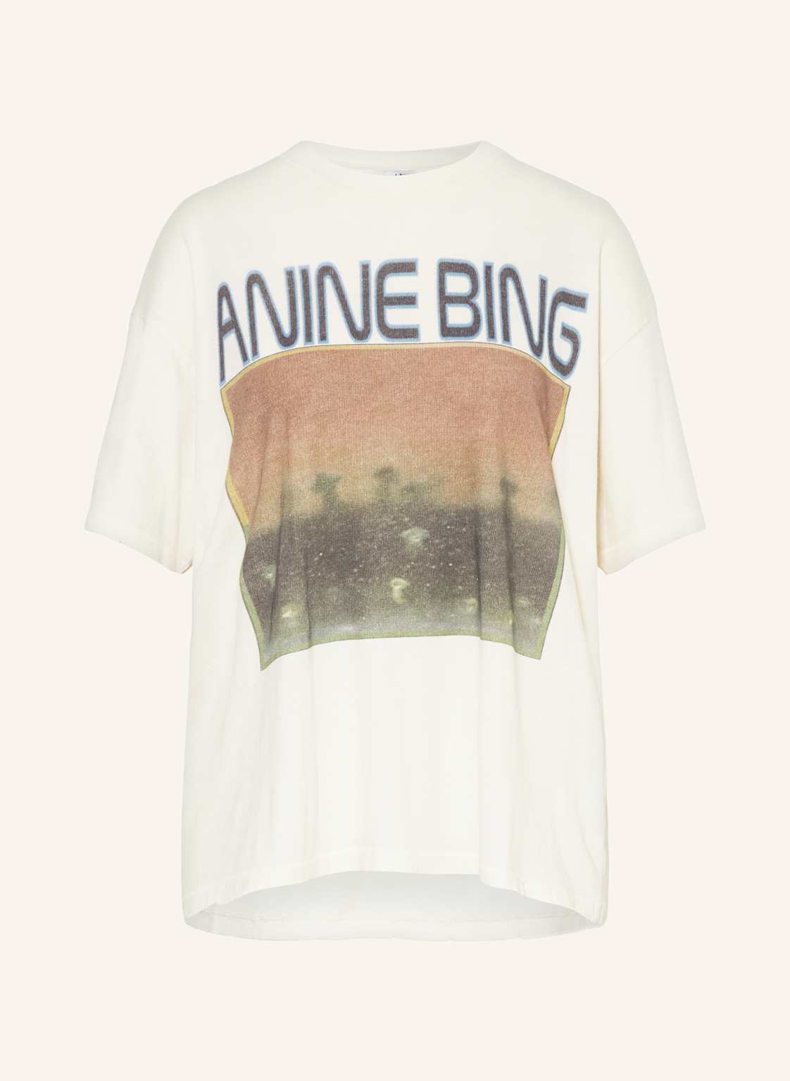 Anine Bing T-Shirt Cade weiss von ANINE BING