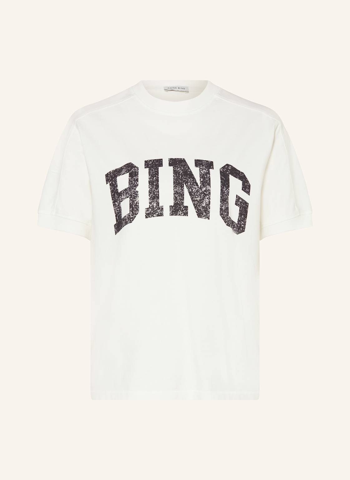 Anine Bing T-Shirt Jaylin weiss von ANINE BING