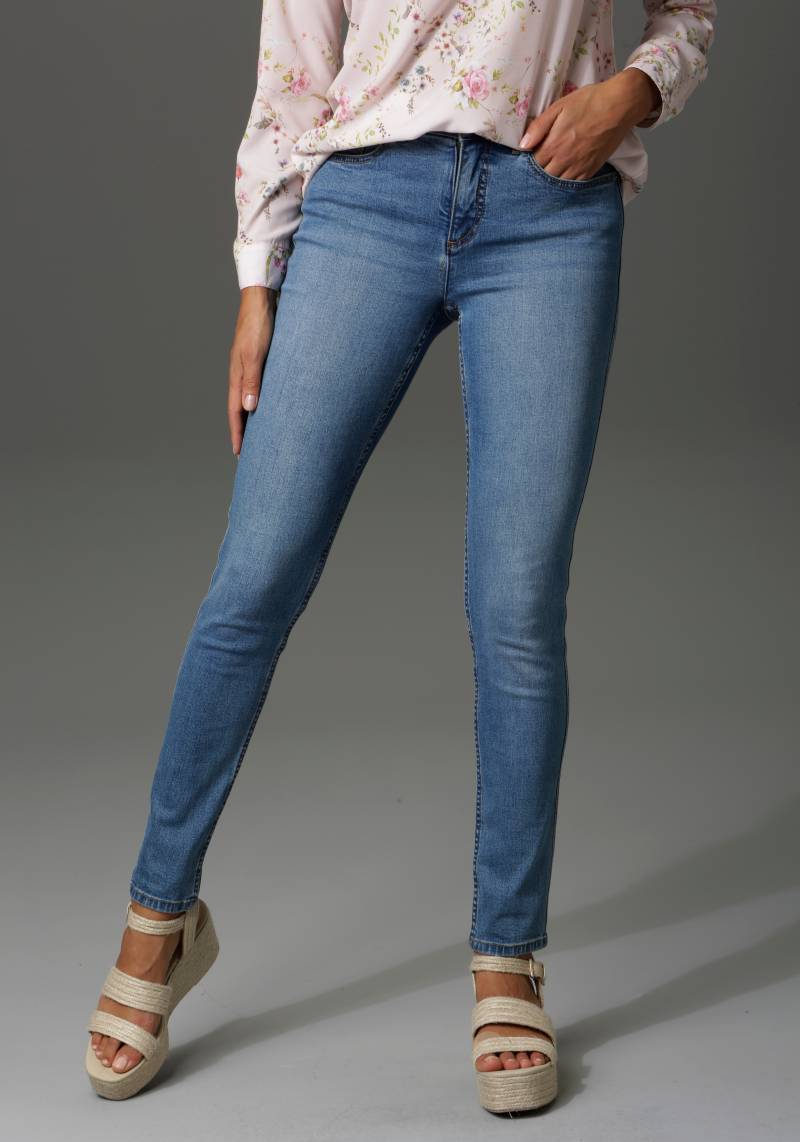 Aniston CASUAL Slim-fit-Jeans, regular Waist von Aniston CASUAL