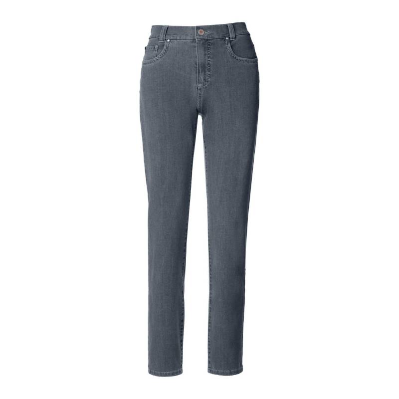 Jeans, Slim Fit Damen Blau Denim Dunkel W48 von ANNA MONTANA