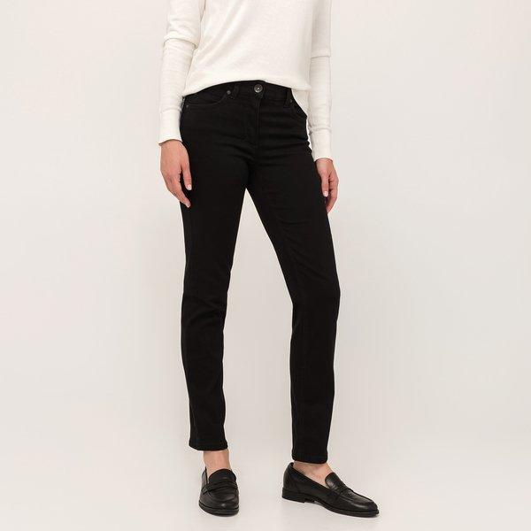 Jeans Slim Fit Damen Black 46 von ANNA MONTANA