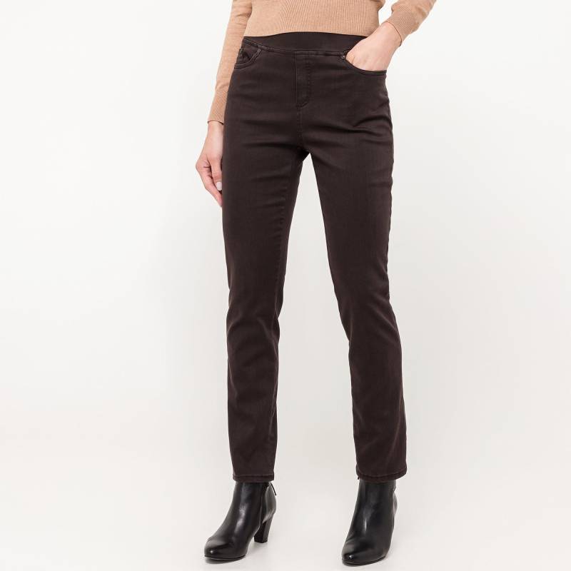 Jeggings Damen Braun W38 von ANNA MONTANA