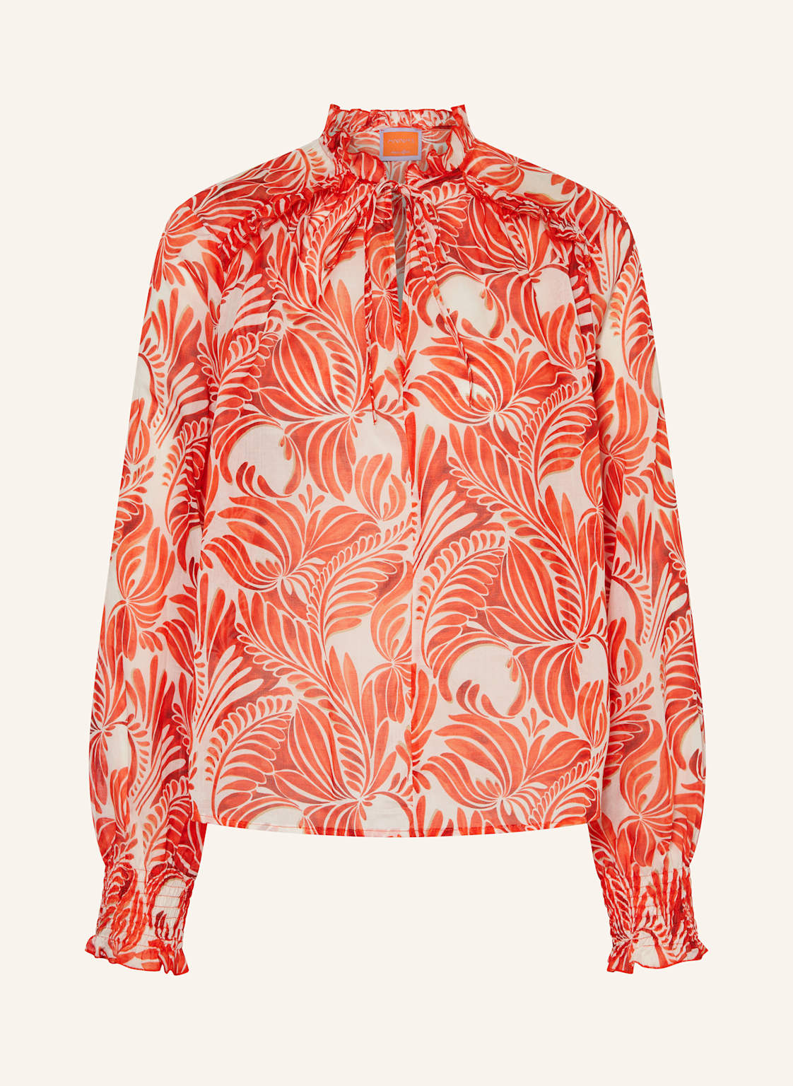 Anna's Blusenshirt Mit Rüschen rot Anna's Blusenshirt Mit Rüschen rot von ANNA's
