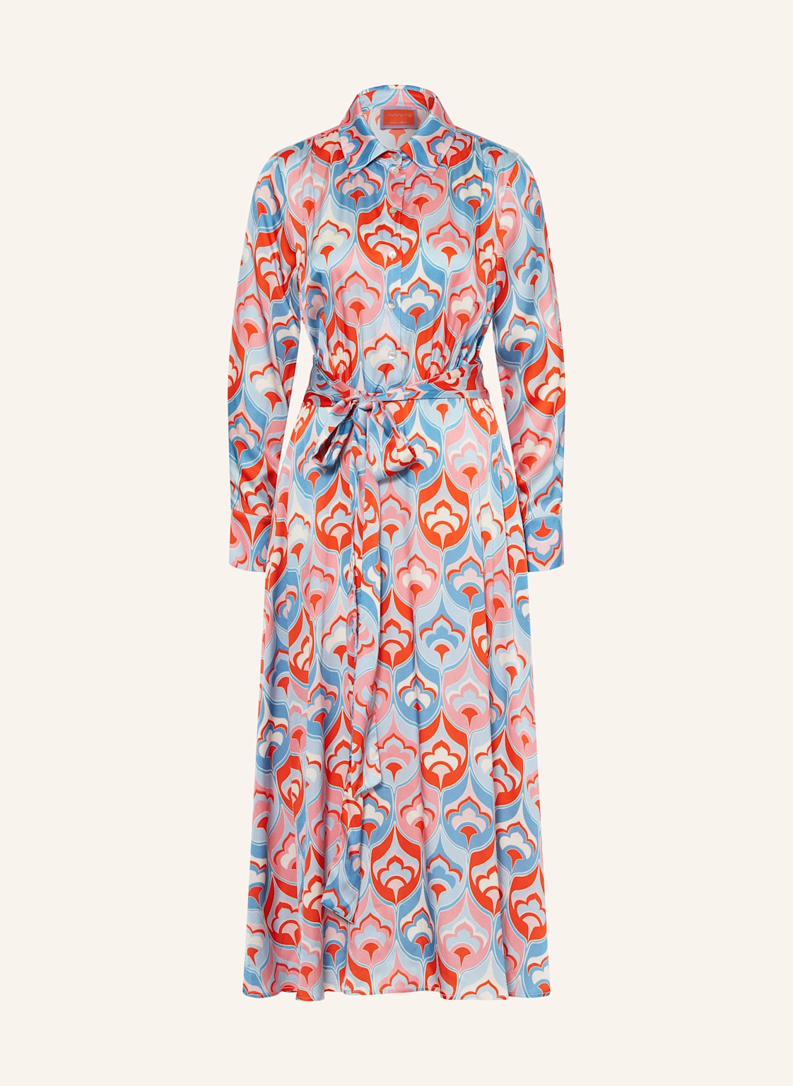 Anna's Hemdblusenkleid Mit Seide blau Anna's Hemdblusenkleid Mit Seide blau von ANNA's