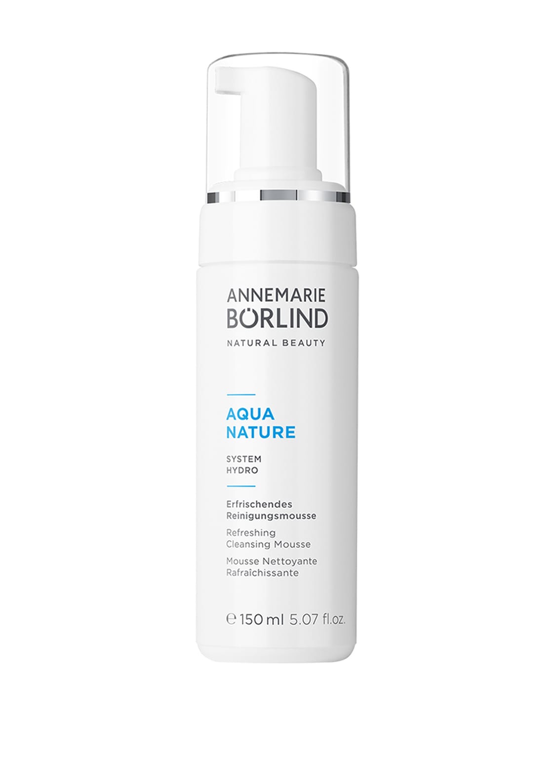 Annemarie Börlind Aquanature Erfrischendes Reinigungsmousse 150 ml von ANNEMARIE BÖRLIND