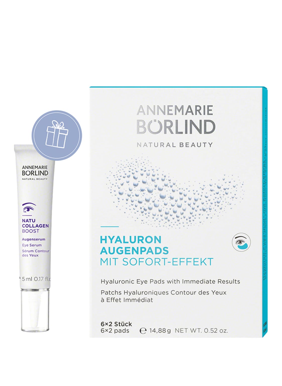 Annemarie Börlind Augenpads Set Pflege-Set von ANNEMARIE BÖRLIND