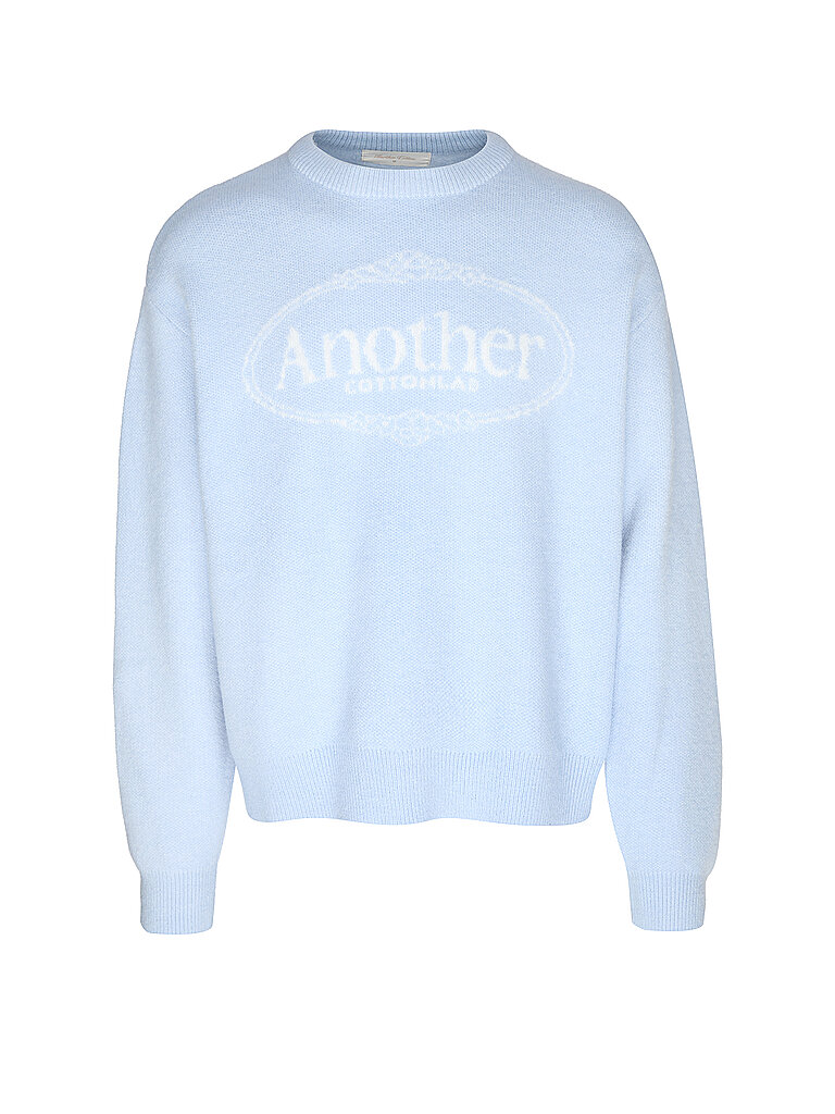 ANOTHER COTTON LAB Sweater  hellblau | L von ANOTHER COTTON LAB