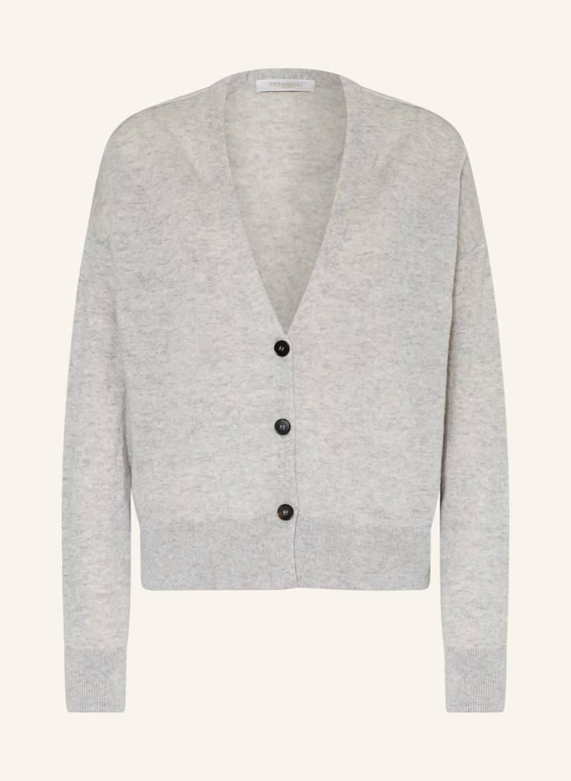 Antonelli Firenze Strickjacke Scilla Mit Cashmere grau von ANTONELLI firenze