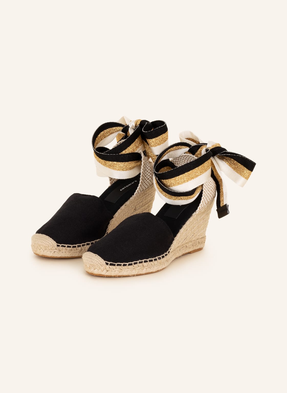 Antonia's Wedges Valenca beige von ANTONIA'S