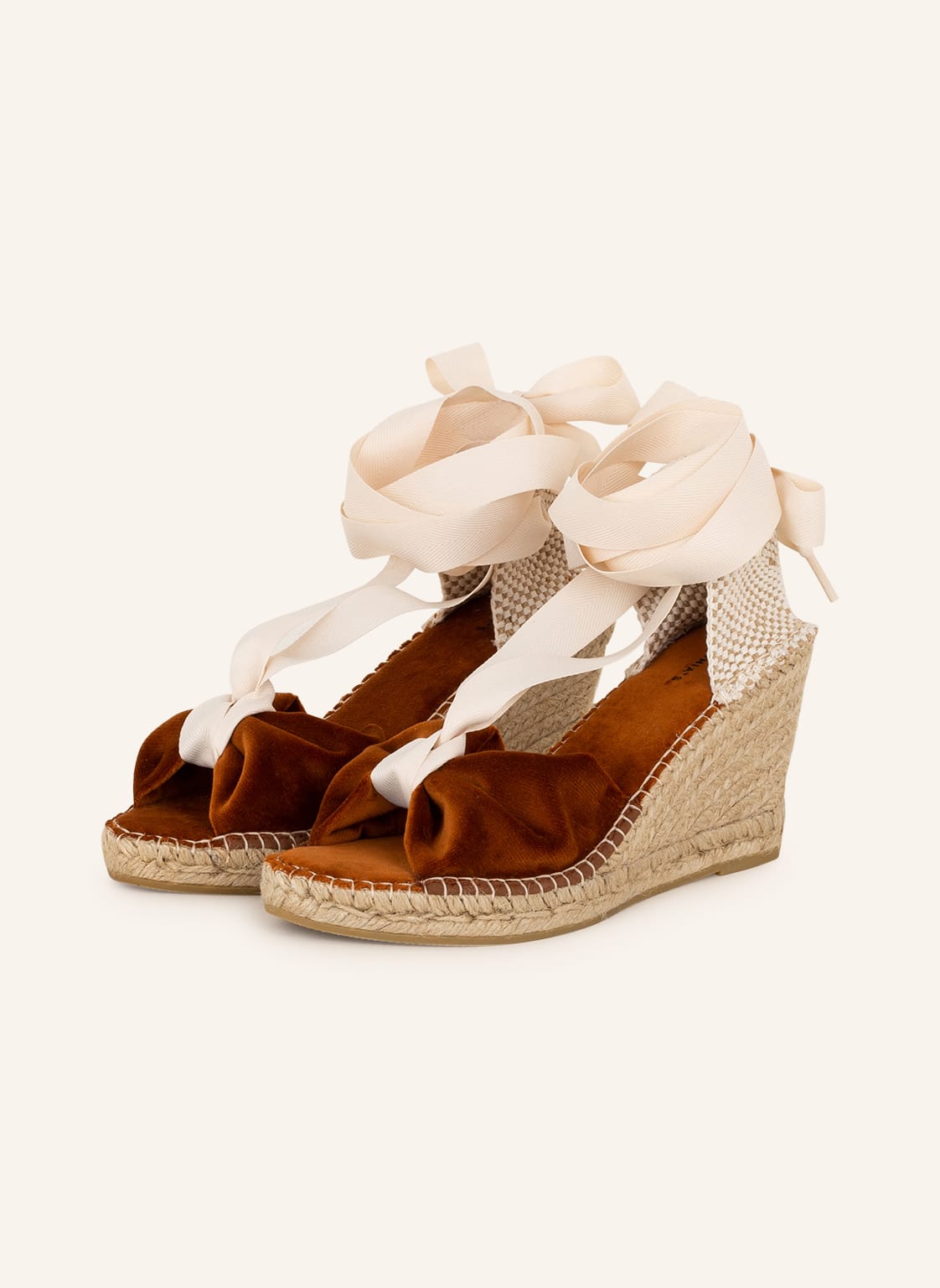 Antonia's Wedges Zafra braun