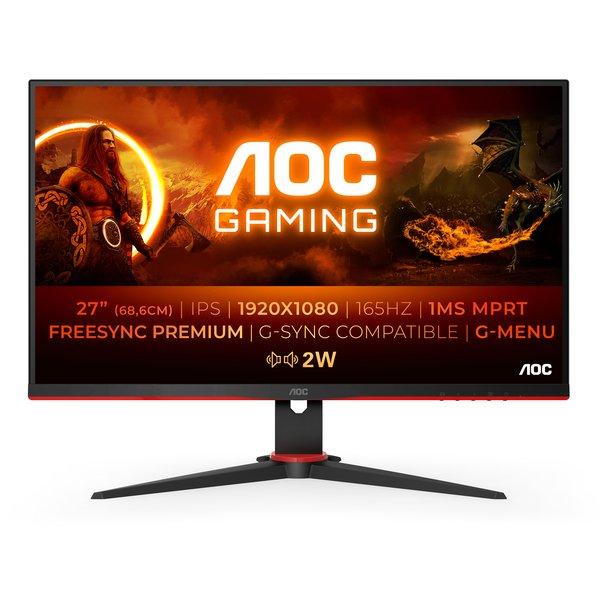 G2 27G2SPAE/BK LED display 68,6 cm (27 Zoll) 1920 x 1080 Pixel Full HD Schwarz, Rot von AOC