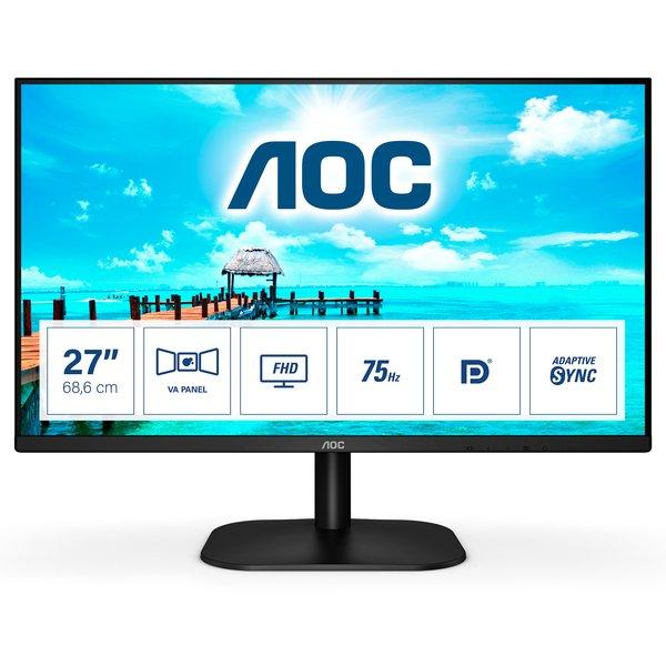 B2 27B2QAM LED display 68,6 cm (27 Zoll) 1920 x 1080 Pixel Full HD Schwarz von AOC