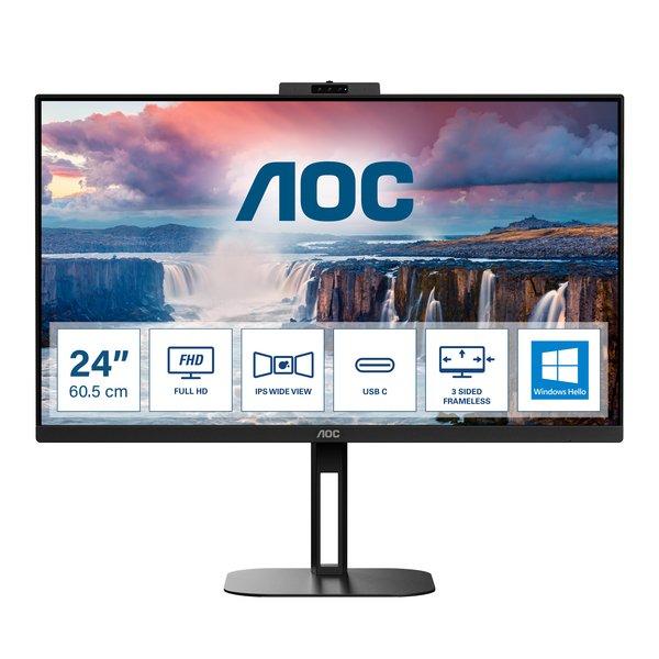 V5 24V5CW Computerbildschirm 60,5 cm (23.8") 1920 x 1080 Pixel Full HD LED Schwarz von AOC