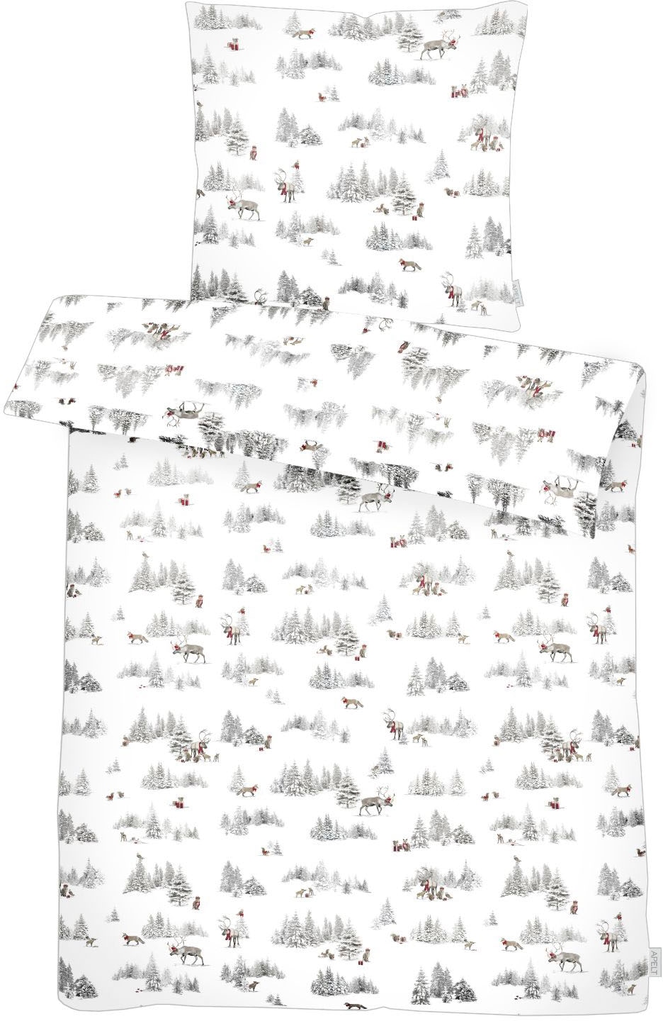 APELT Bettwäsche »Lasse«, modisch-romantische winterliche Landschaft im Chalet-Stil APELT Bettwäsche »Lasse«, modisch-romantische winterliche Landschaft im Chalet-Stil von APELT