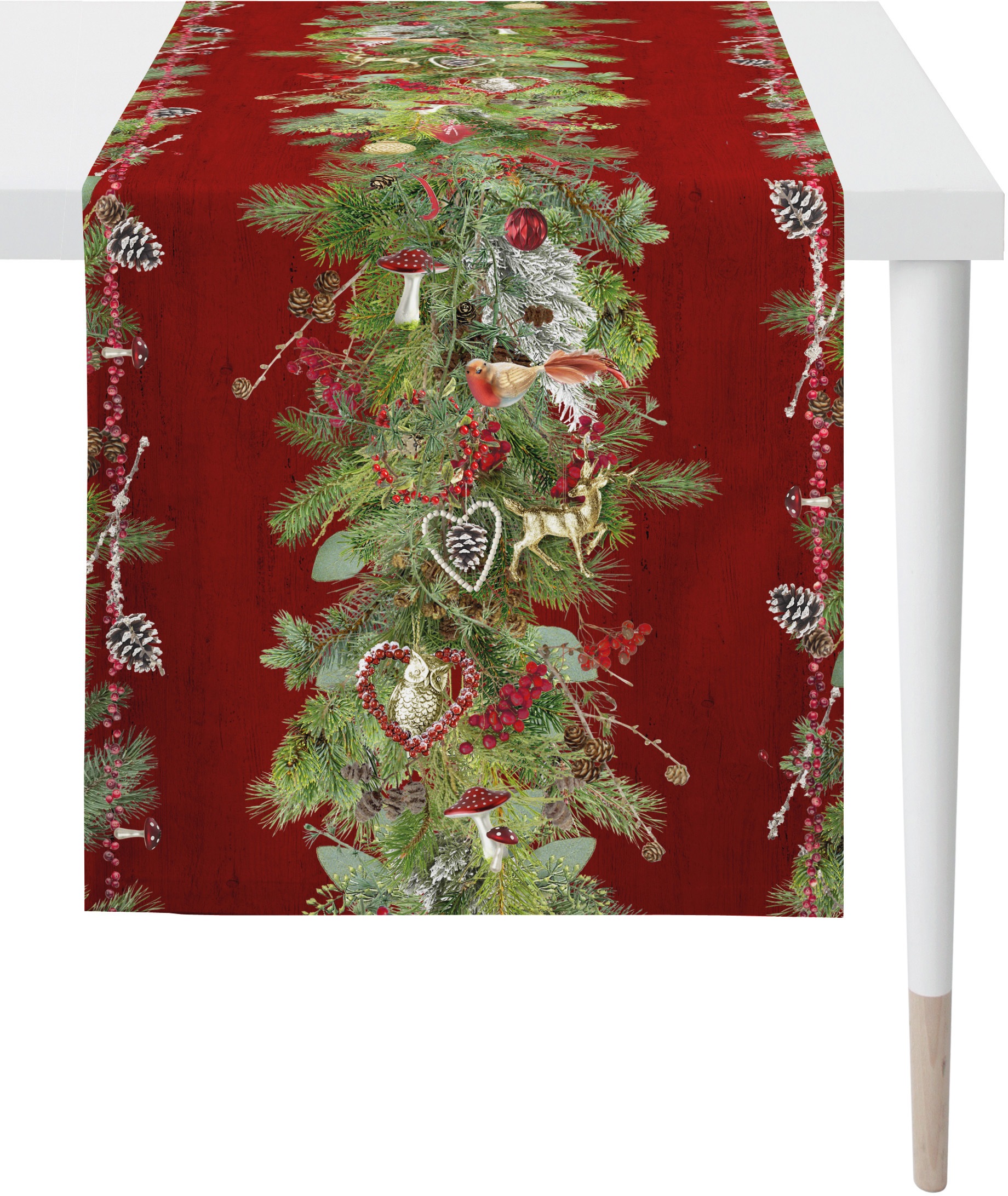 APELT Tischläufer »9529 WINTERWELT, Weihnachtsdeko, Weihnachten«, (1 St.), Digitaldruck von APELT