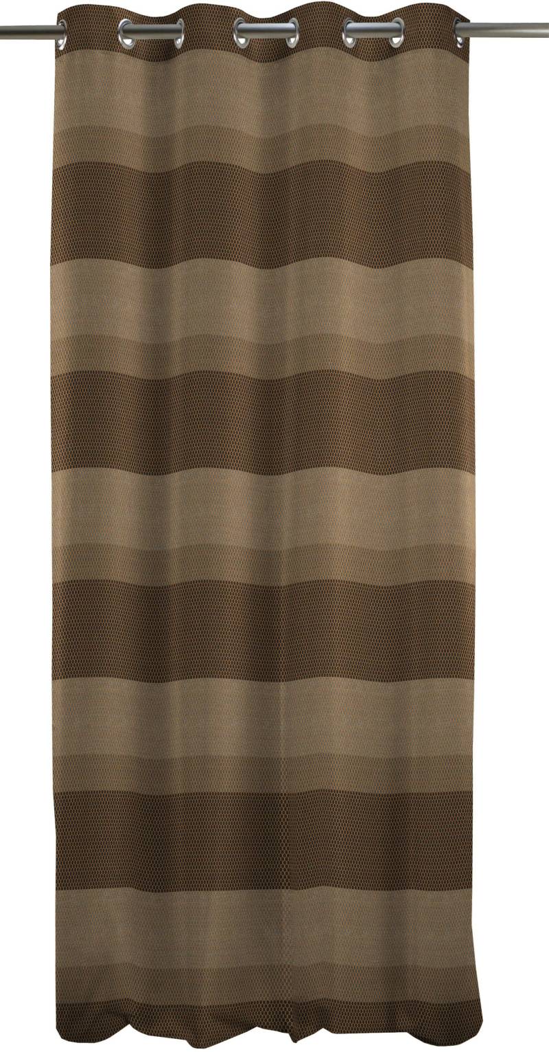 APELT Gardine »Rayon«, (1 St.), HxB: 245x140, Rayon, Ösenschal mit Metallösen von APELT