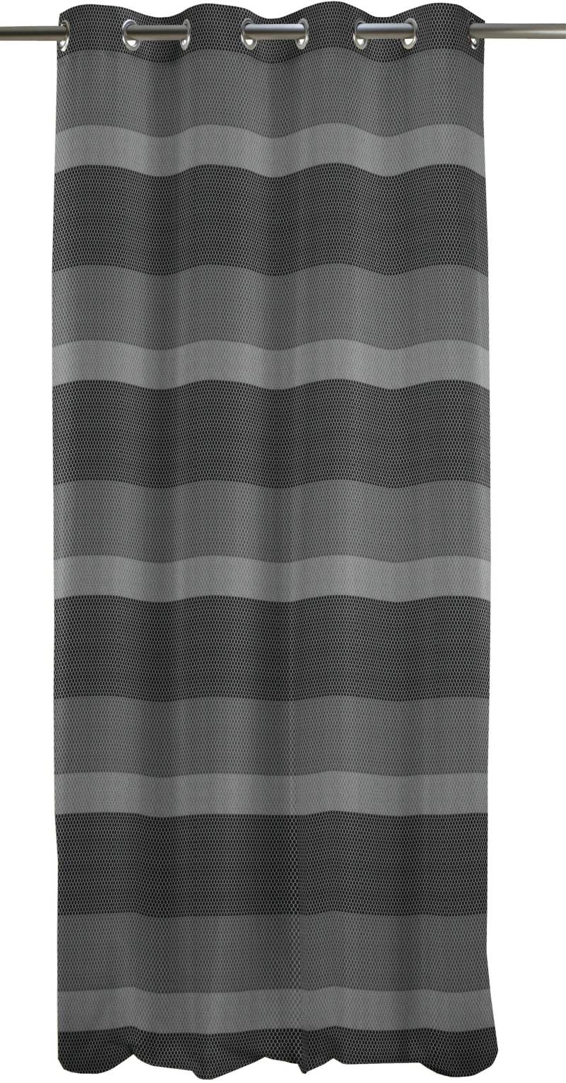 APELT Gardine »Rayon«, (1 St.), HxB: 245x140, Rayon, Ösenschal mit Metallösen von APELT