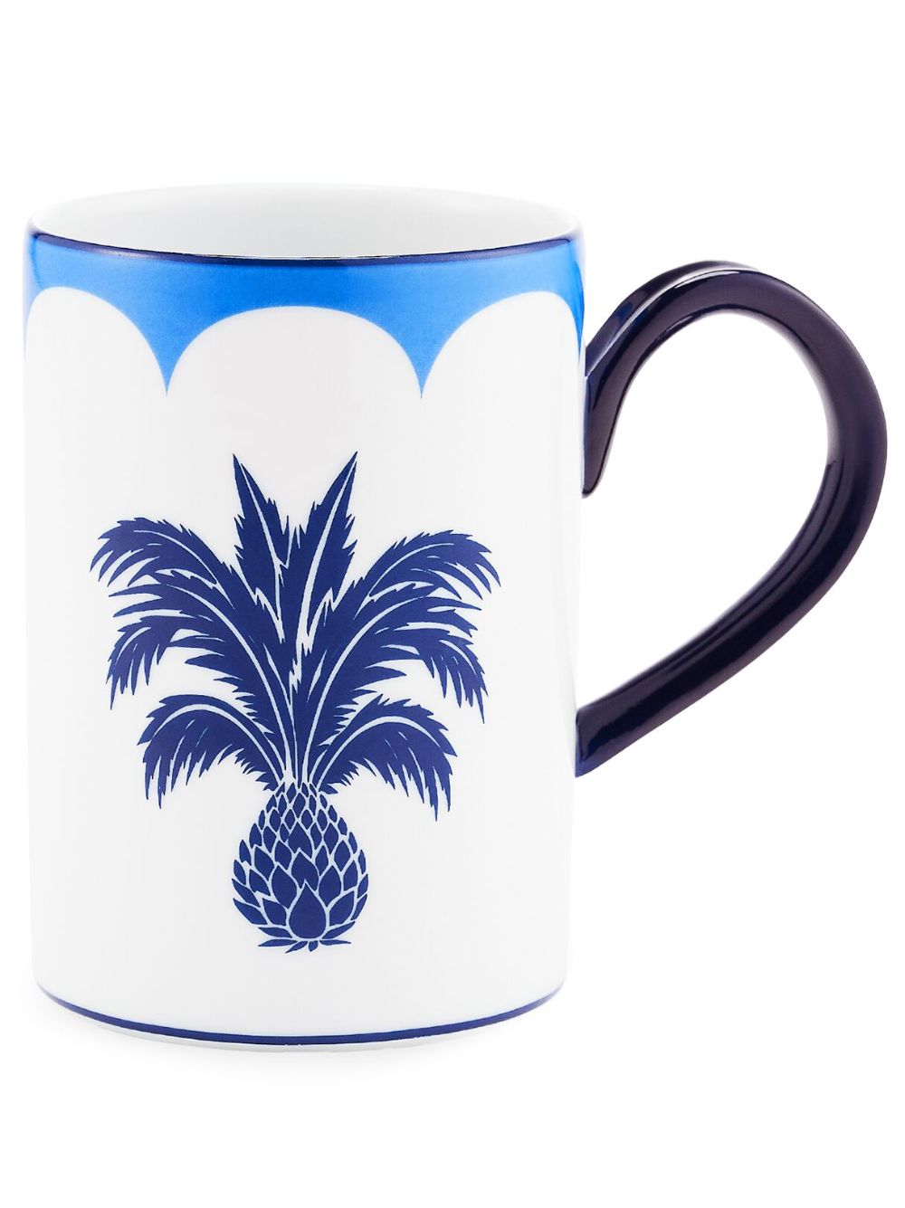 AQUAZZURA CASA Jaipur porcelain mug (38cl) - Blue von AQUAZZURA CASA