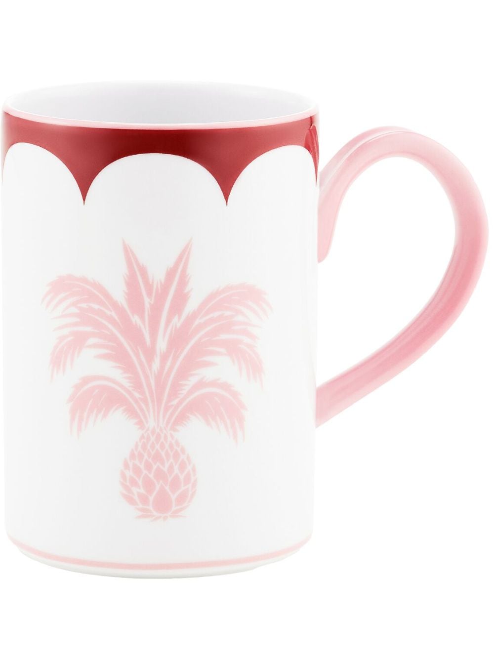 AQUAZZURA CASA Jaipur porcelain mug (38cl) - Red von AQUAZZURA CASA