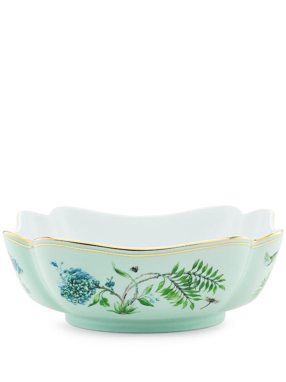 AQUAZZURA CASA Secret Garden porcelain salad bowl (23cm) - Green von AQUAZZURA CASA