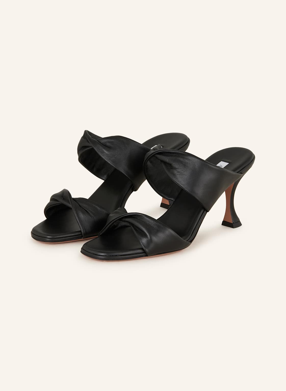 Aquazzura Mules Twist schwarz von AQUAZZURA