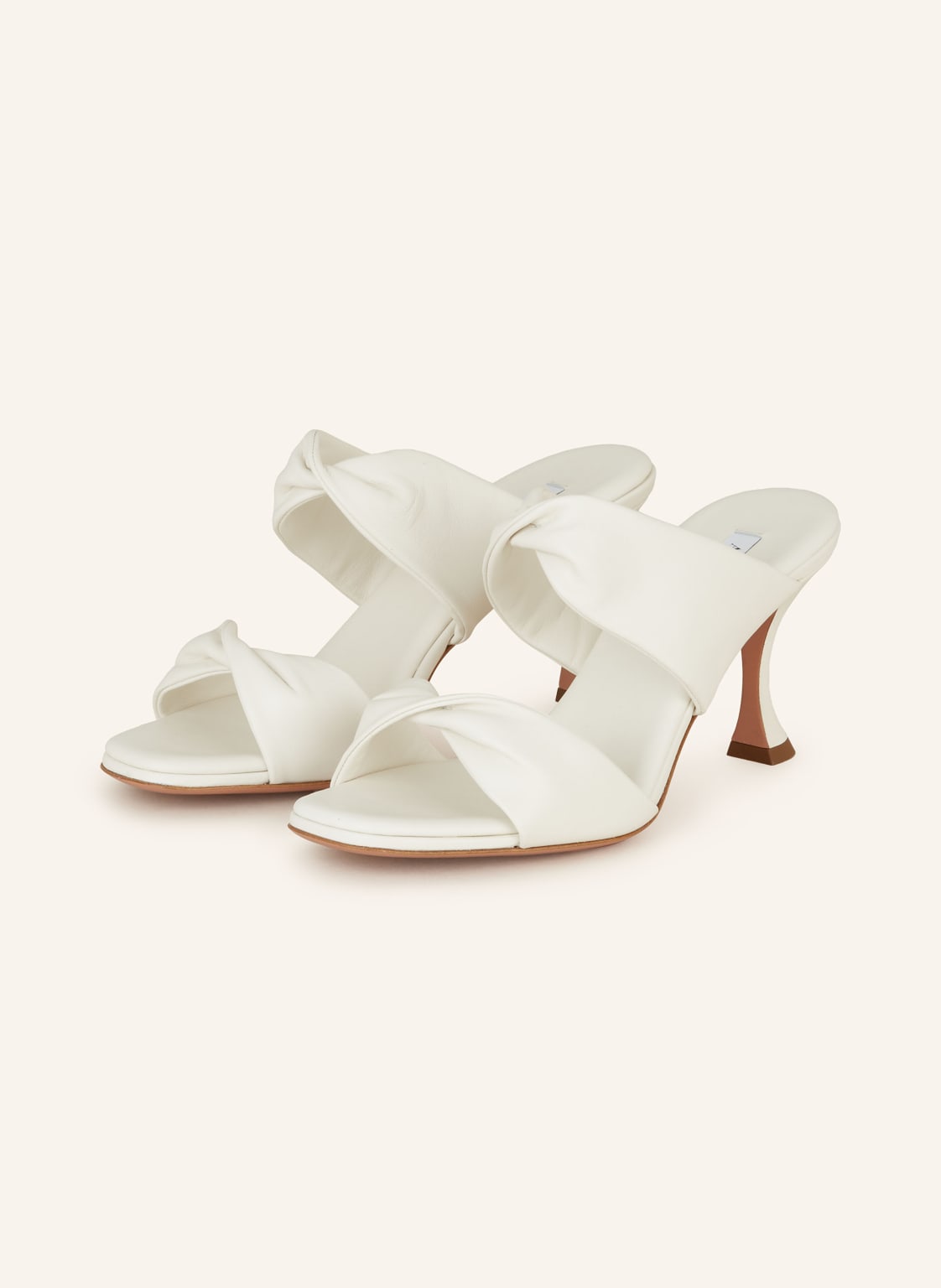 Aquazzura Mules Twist weiss Aquazzura Mules Twist weiss von AQUAZZURA