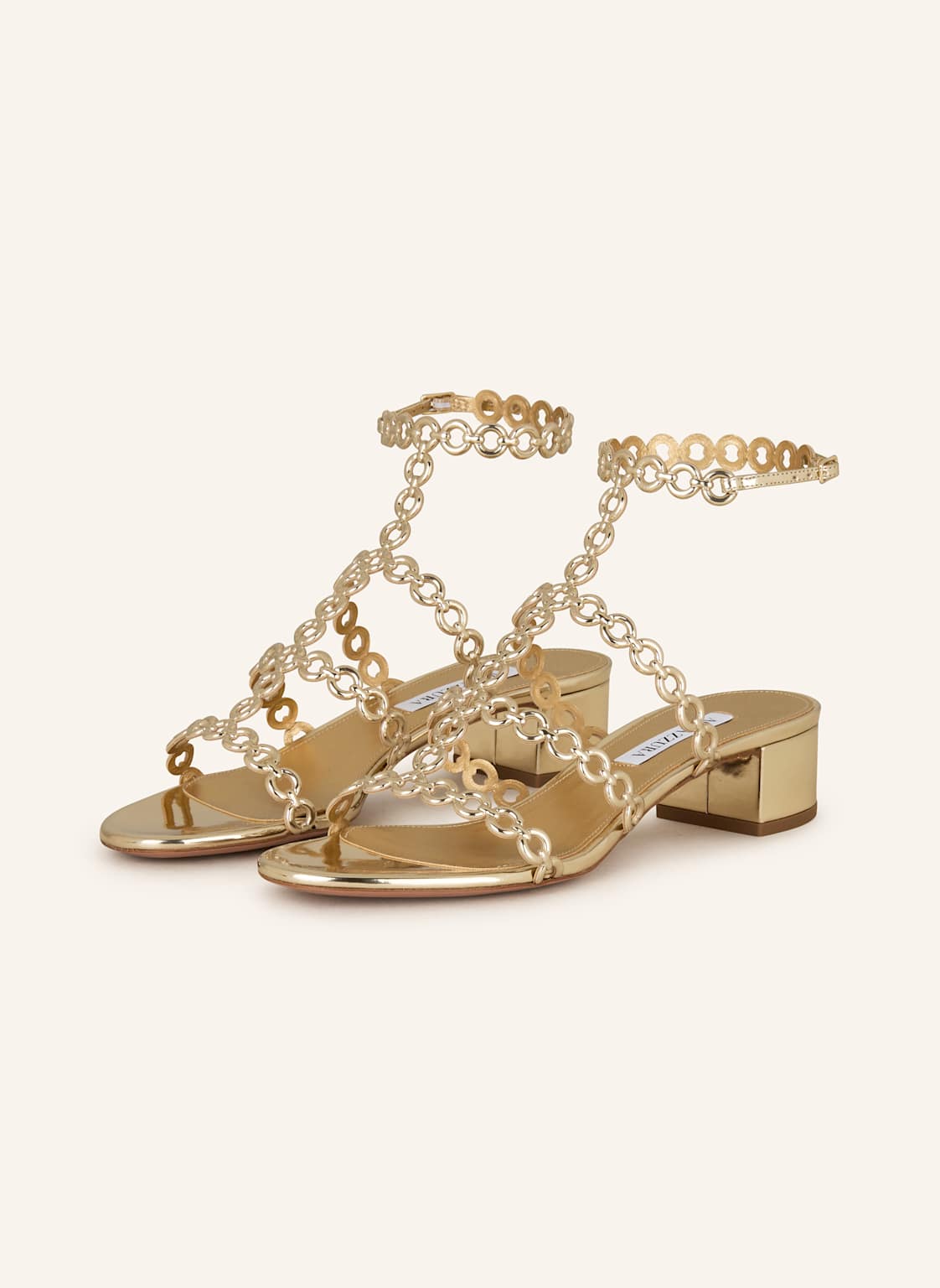 Aquazzura Riemchensandalen gold Aquazzura Riemchensandalen gold von AQUAZZURA