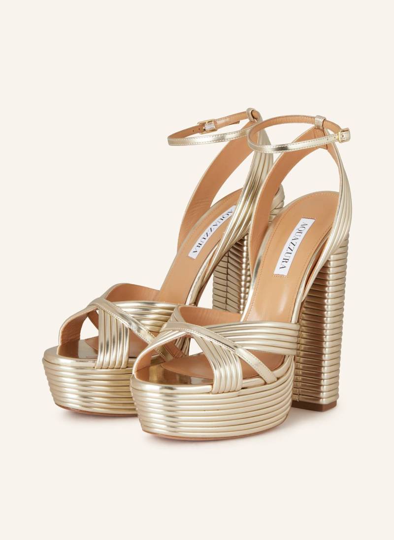 Aquazzura Sandaletten Sundance gold von AQUAZZURA