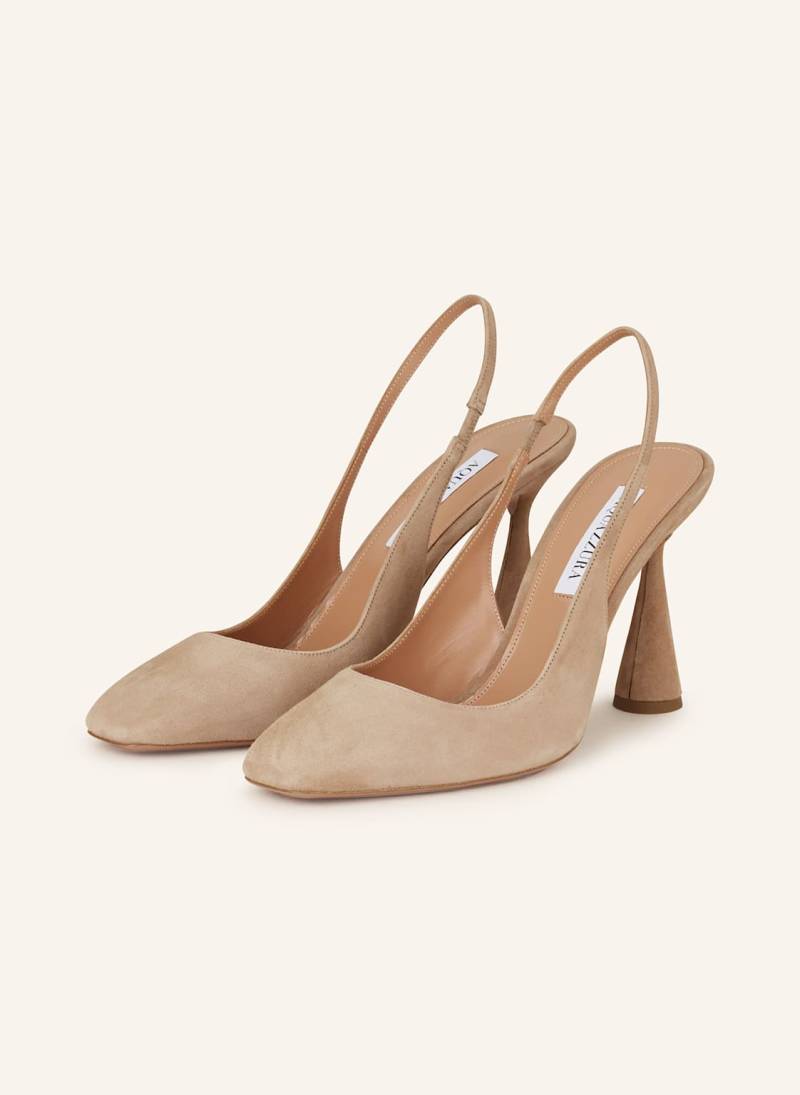 Aquazzura Slingpumps Amore beige von AQUAZZURA