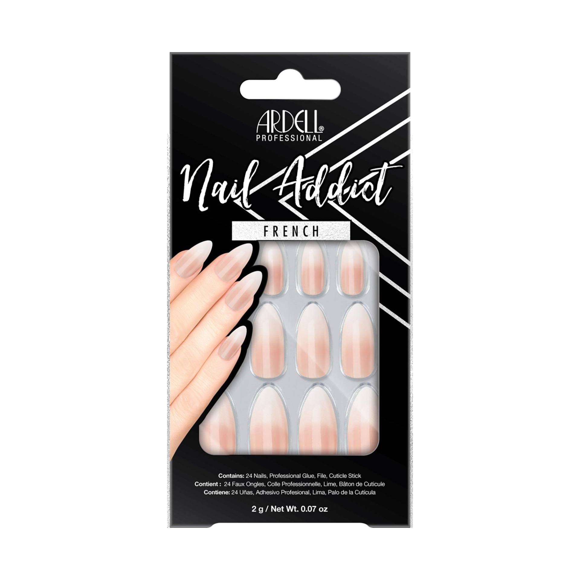 Nail Addict French Ombre, Künstliche Fingernägel Damen Ombre Fade 24x von ARDELL