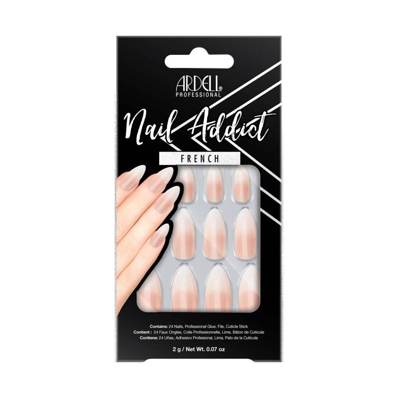 Nail Addict French Ombre, Künstliche Fingernägel Damen Ombre Fade 24x von ARDELL