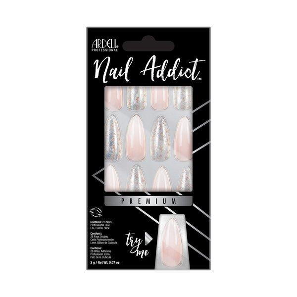 Nail Addict Gilded Ombre Damen Silber 28STK von ARDELL