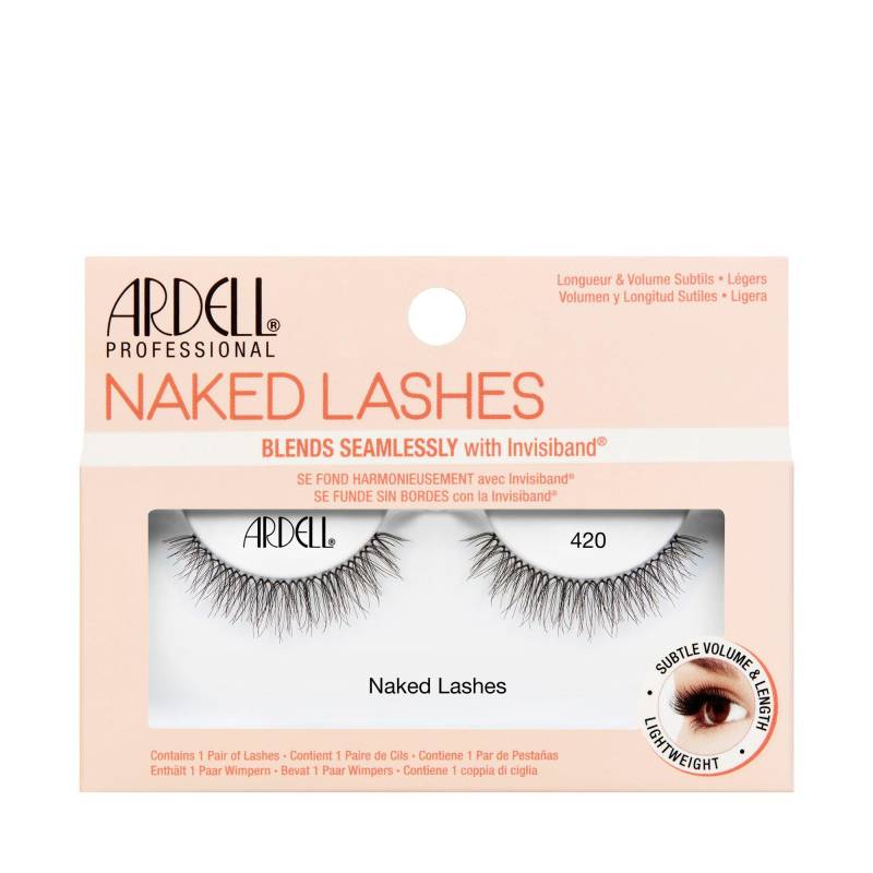 Naked Lashes, Falsche Wimpern Damen Black Naked Lashes 420 von ARDELL