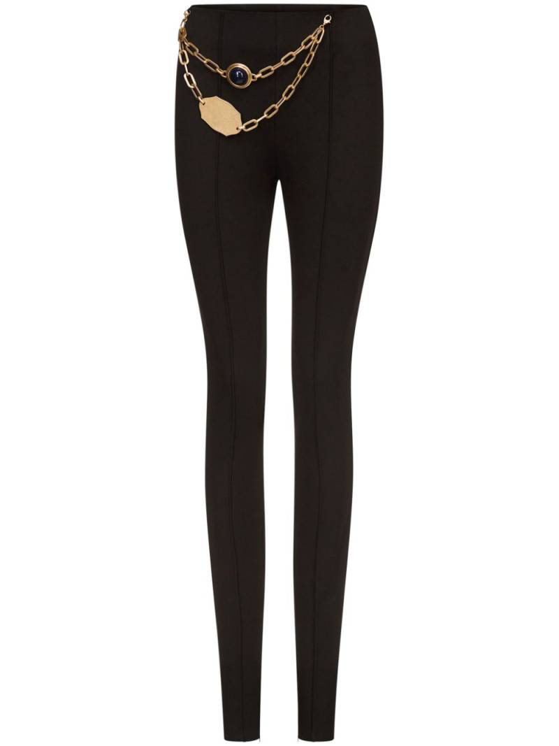 AREA Chain Plate leggings - Black von AREA