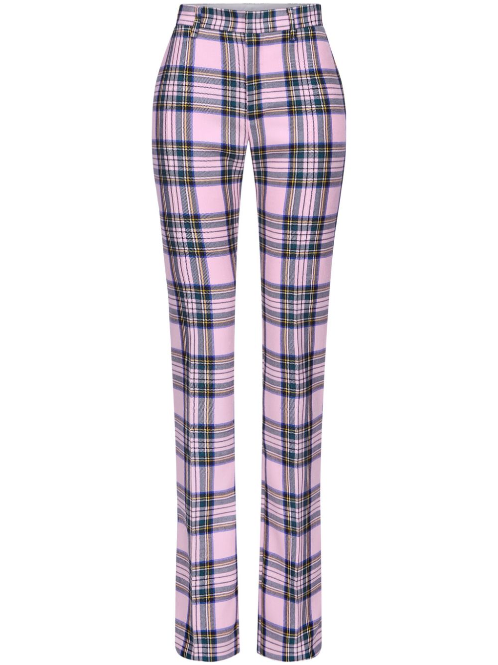 AREA Checked trousers - Pink von AREA