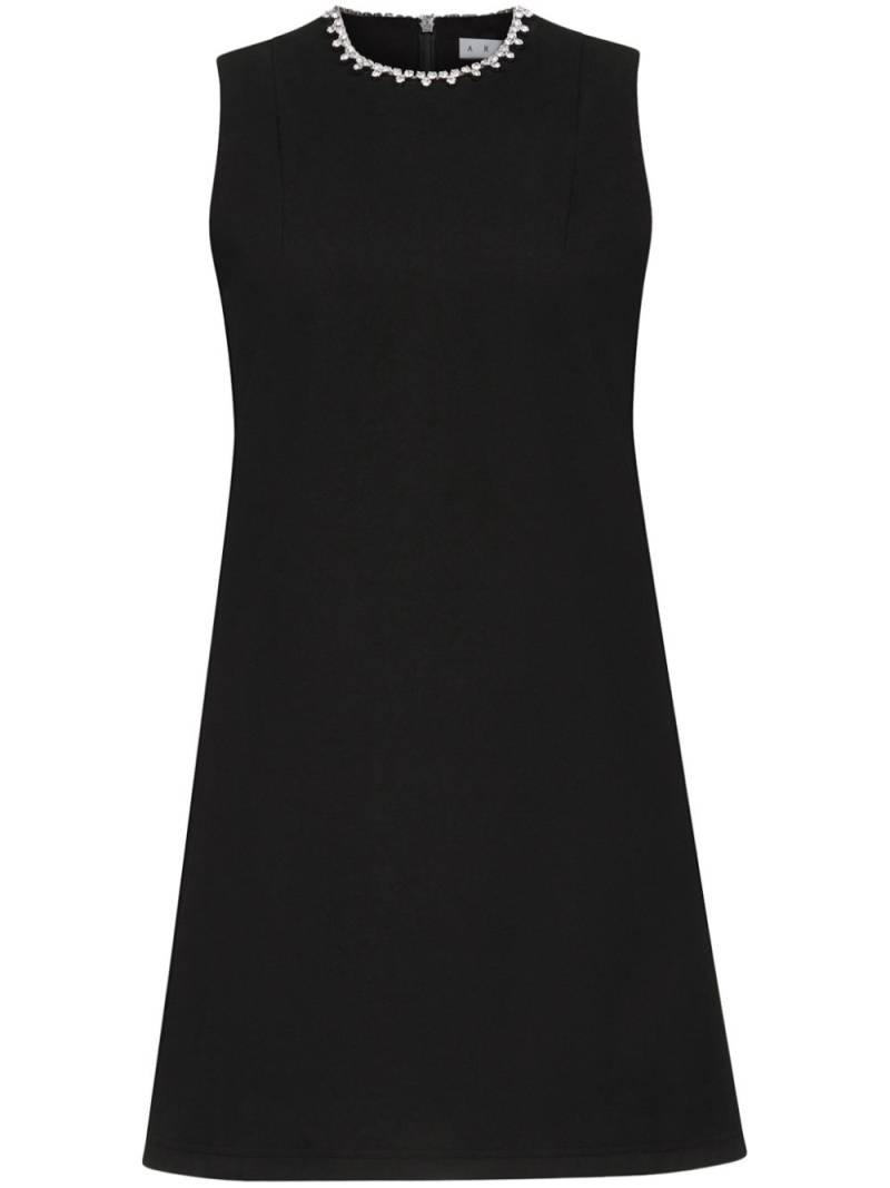 AREA cut out-detail sleeveless minidress - Black von AREA