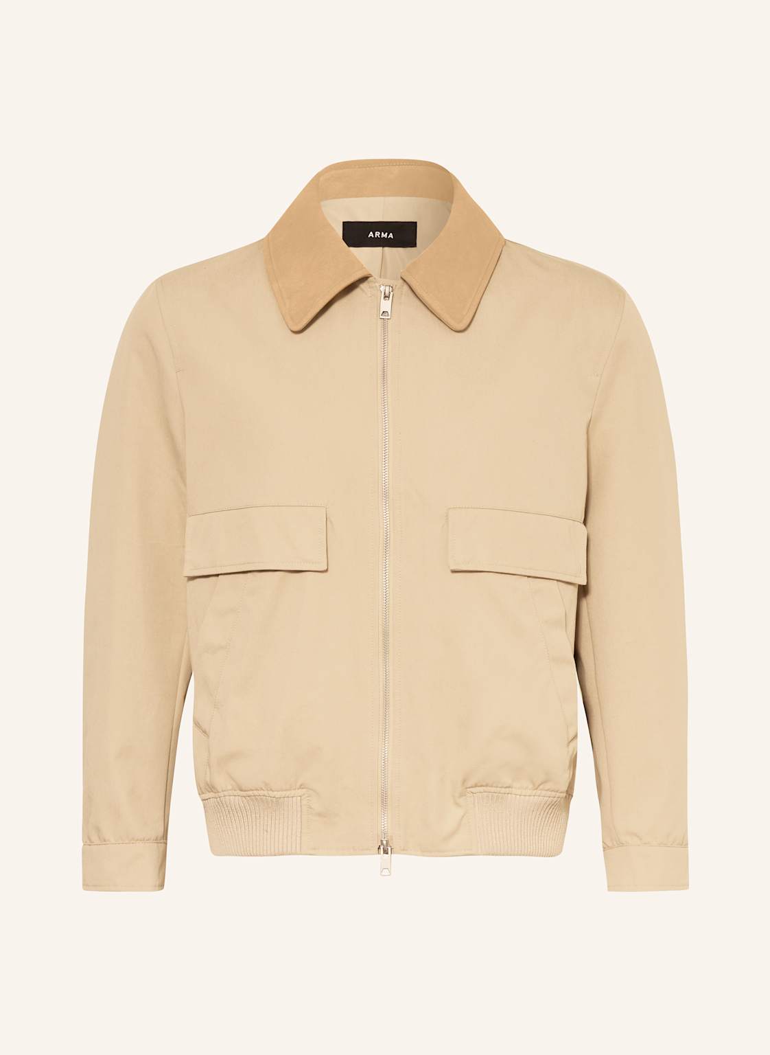 Arma Jacke Lock beige von ARMA