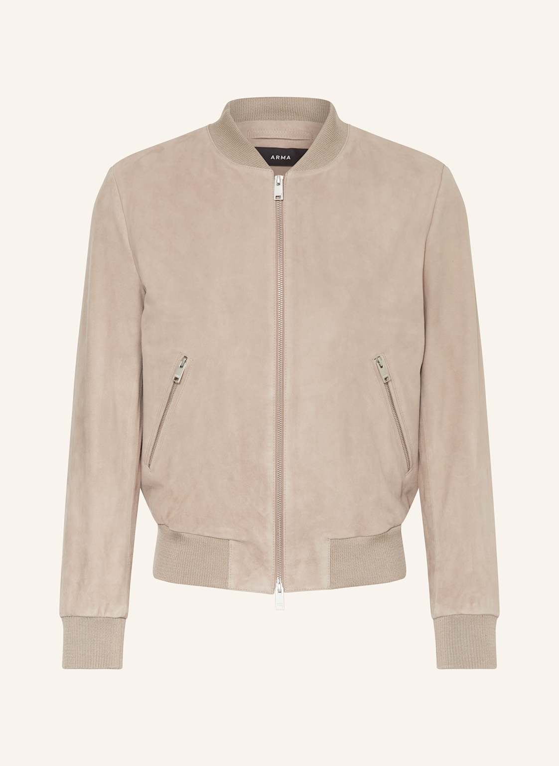 Arma Lederblouson Didier beige von ARMA