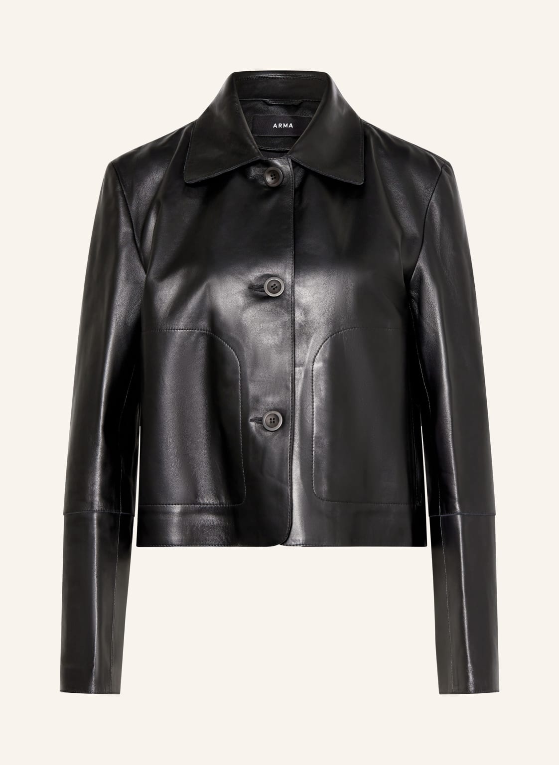 Arma Lederjacke Emy schwarz Arma Lederjacke Emy schwarz von ARMA