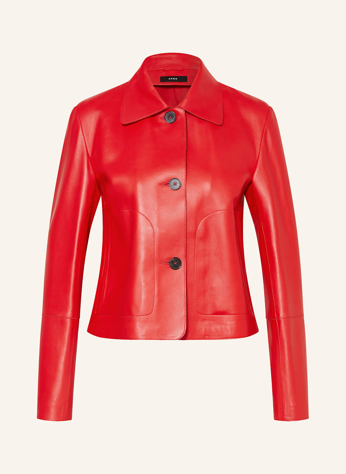 Arma Lederjacke rot von ARMA