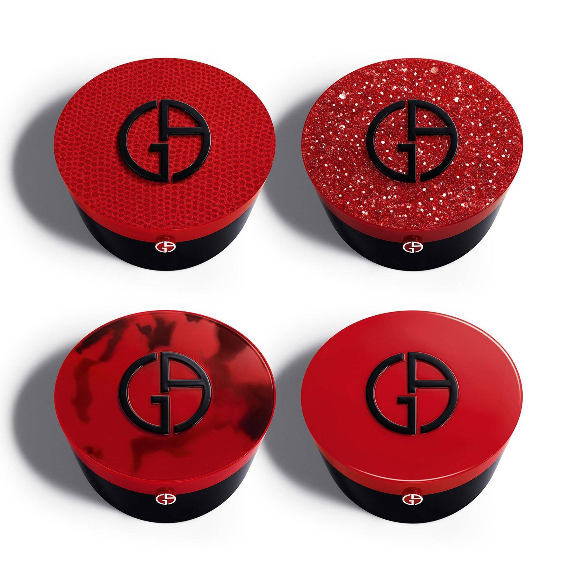 Red Cushion Lacquer Case Damen von ARMANI