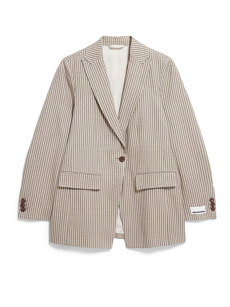 ARMEDANGELS Blazer MIKULAA beige | L von ARMEDANGELS