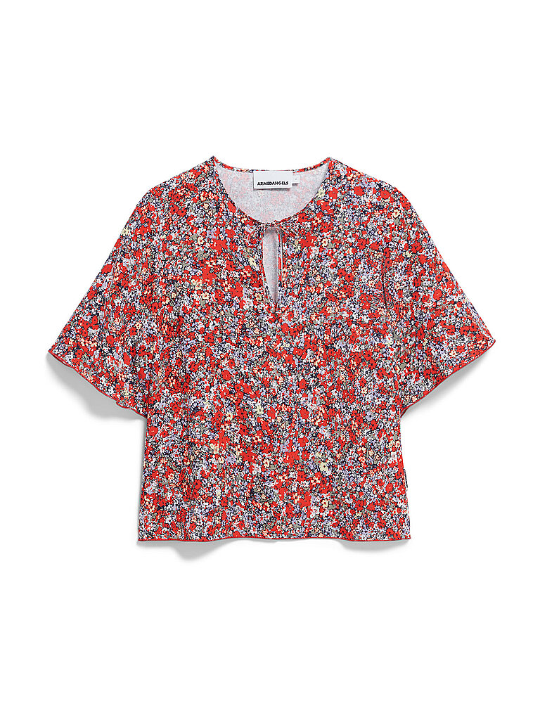 ARMEDANGELS Bluse ANDRIKAA MOSAIC rot | L ARMEDANGELS Bluse ANDRIKAA MOSAIC rot | L von ARMEDANGELS