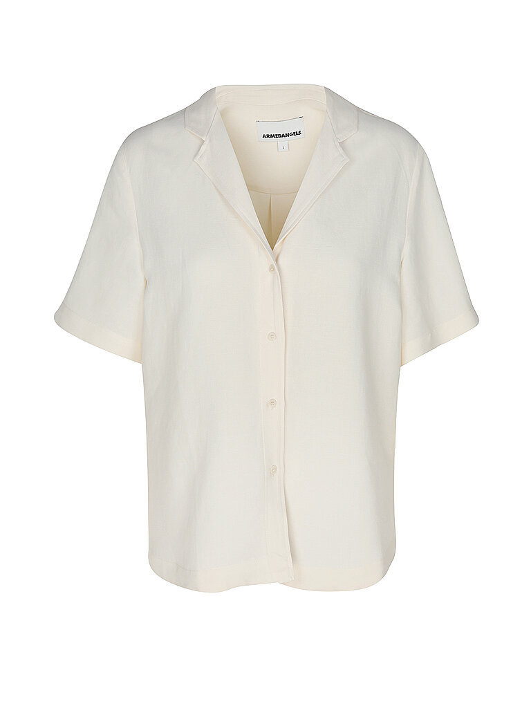 ARMEDANGELS Bluse MAIITE creme | S von ARMEDANGELS