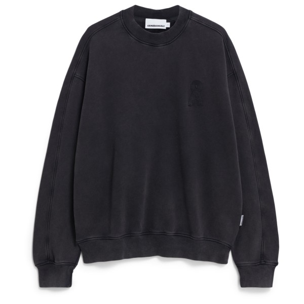 ARMEDANGELS - Emaal Crewneck Gmt Dye - Pullover Gr M schwarz von ARMEDANGELS
