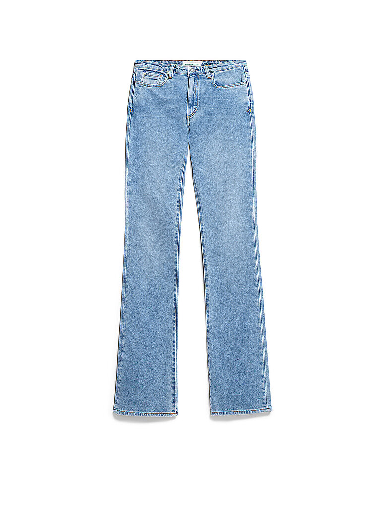 ARMEDANGELS Jeans LINAA LOW hellblau | 32/L32 von ARMEDANGELS