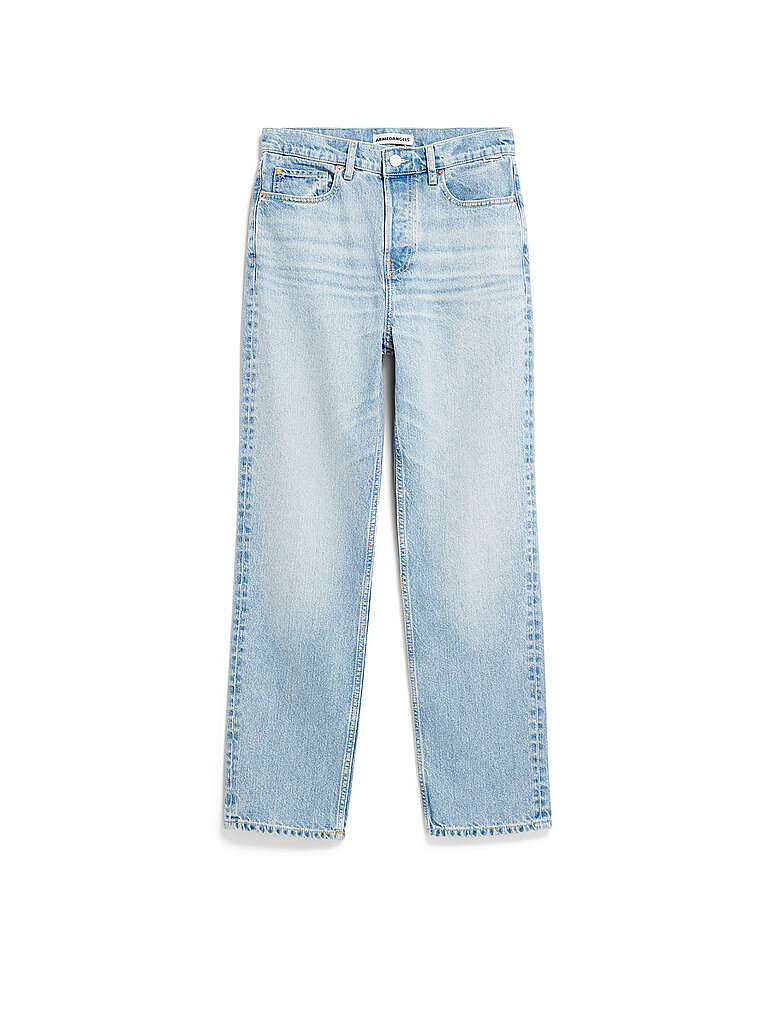 ARMEDANGELS Jeans  Straight Fit AAIKALA hellblau | 25/L32 von ARMEDANGELS