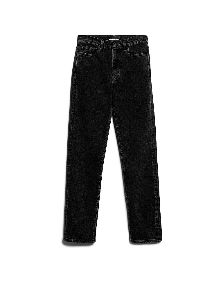 ARMEDANGELS Jeans Straight Fit CARENAA schwarz | 25/L32 von ARMEDANGELS